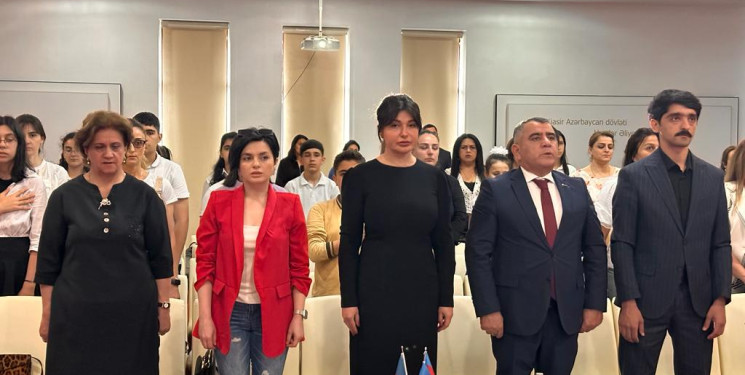 Rayon məktəbliləri arasında təşkil edilmiş müsabiqənin nümunəvi videoçarx mərhələsi keçirilib