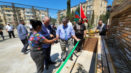 Şəhid bulağının açılışı