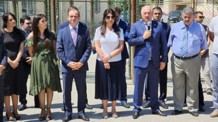 Şəhid bulağının açılışı