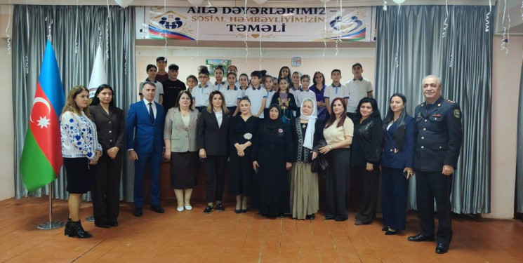 “Ailədə dəyərlərin formalaşdırılması və sosial həmrəylik” mövzusunda maarifləndirici tədbir keçirili